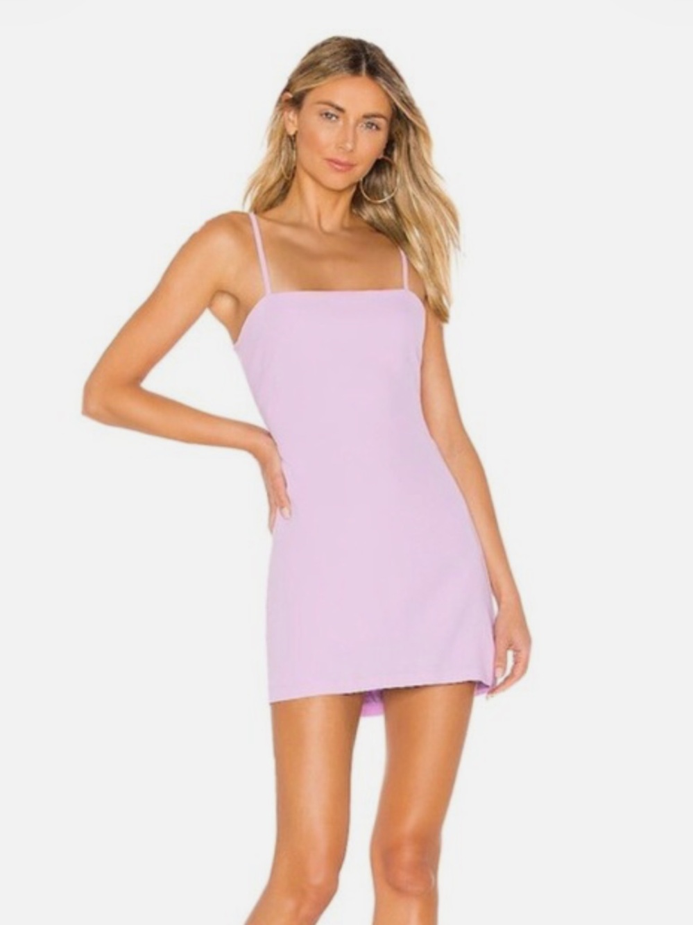 NWOT Emma Tie Back Dress Lavender XS